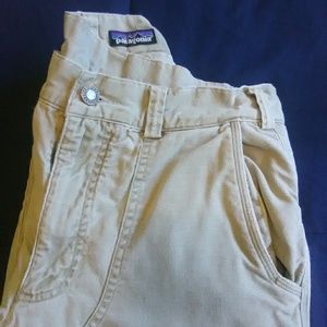 Patagonia mens work/hike pant with organic cotton